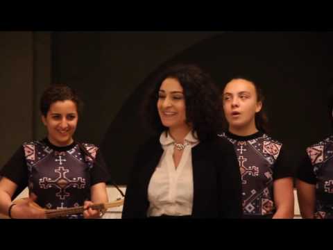 თამარ ალადაშვილი და ანსამბლი თორდა - Tamar Aladashvili and ensemble \'Torda\'. Georgian Song \'Mzeo\'